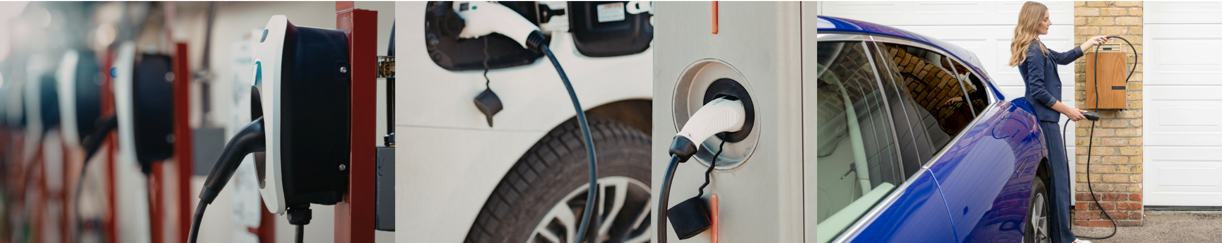 EV charging stations and charging ports